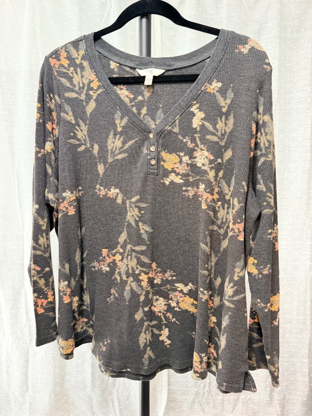 Terra & Sky Thermal Knit Top - 2X